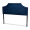 Baxton Studio Avignon Royal Blue Velvet Upholstered King Size Headboard 155-9330 - alternate 1